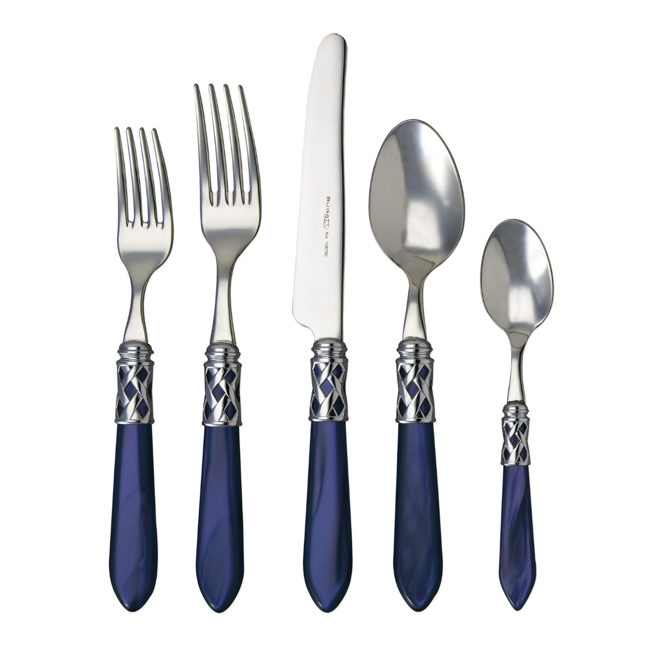 VIETRI Aladdin Brilliant & Blue Five-Piece Place Setting