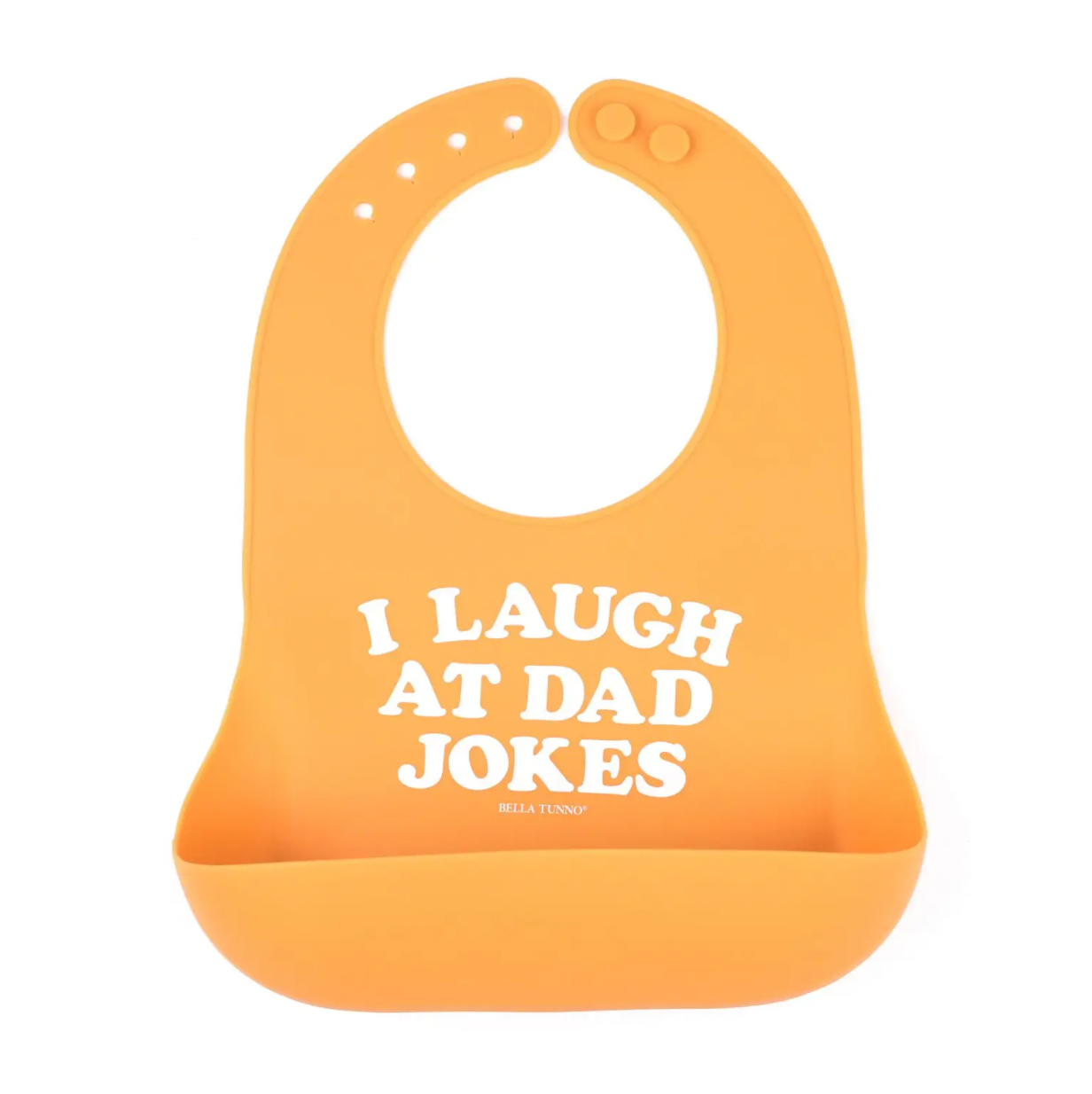Bella Tunno I Laugh at Dad Jokes Wonder Bib