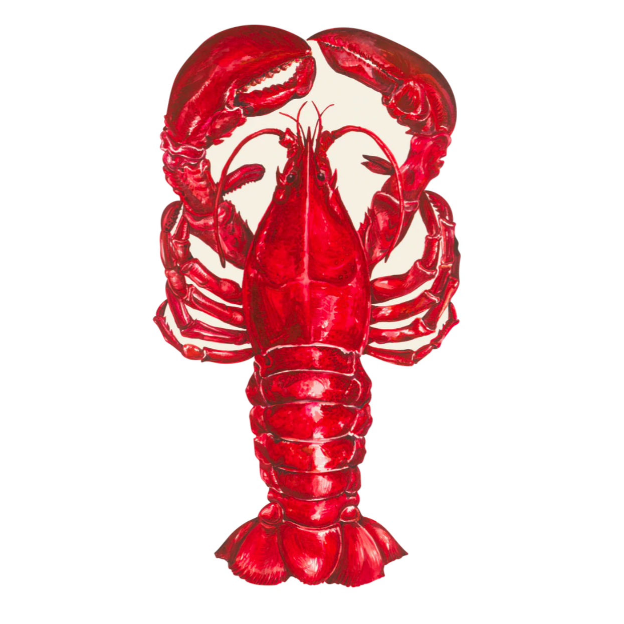 Die-Cut Lobster Placemat - Set of 12