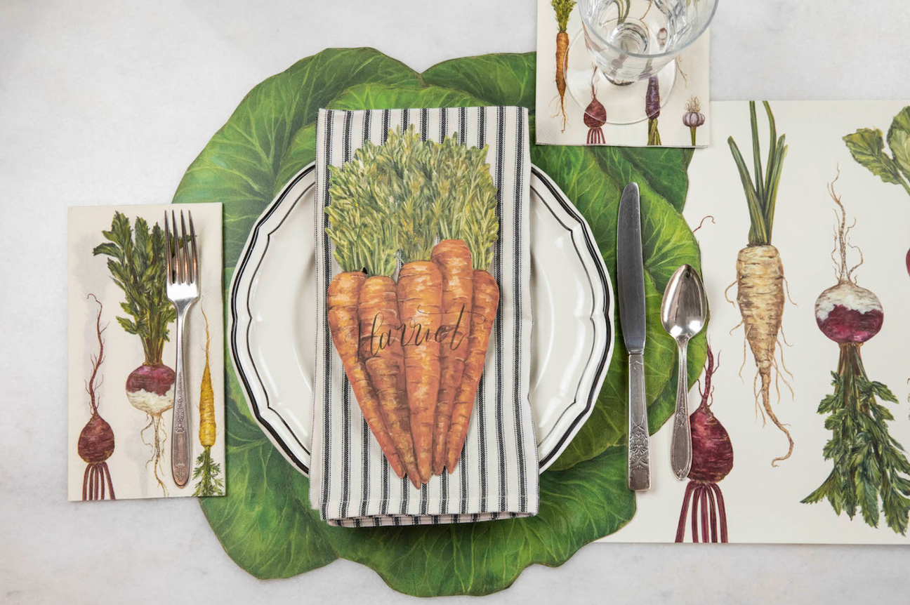 Farmers' Market Cocktail Paper Napkins - Set of 20