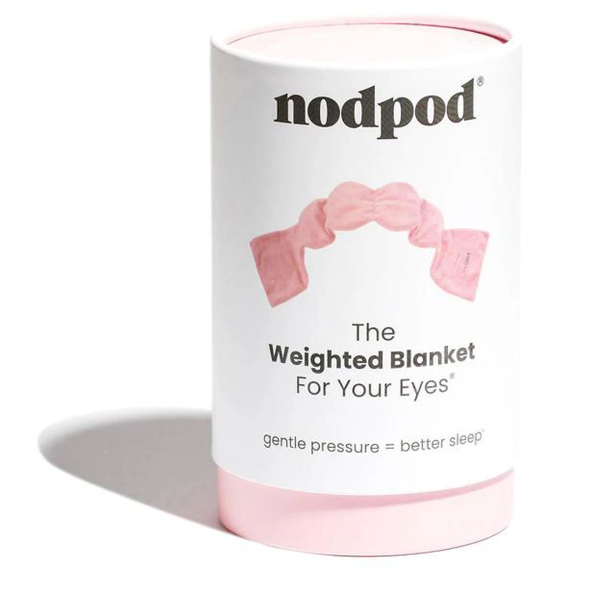Nodpod Weighted Sleep Mask - Blush Pink