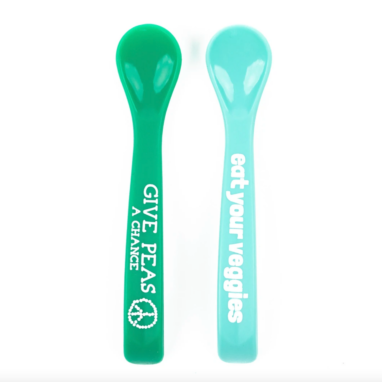 Bella Tunno Give Peas/ Eat Veggies Spoon Set