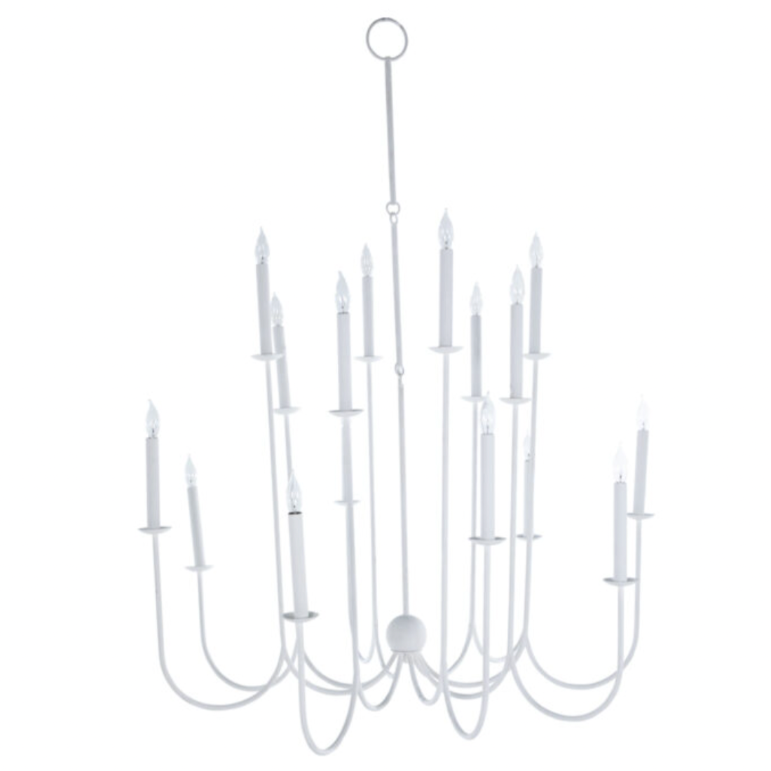 Snow Chandelier – White*
