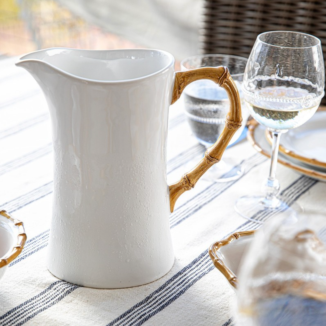 Juliska Bamboo Large Pitcher