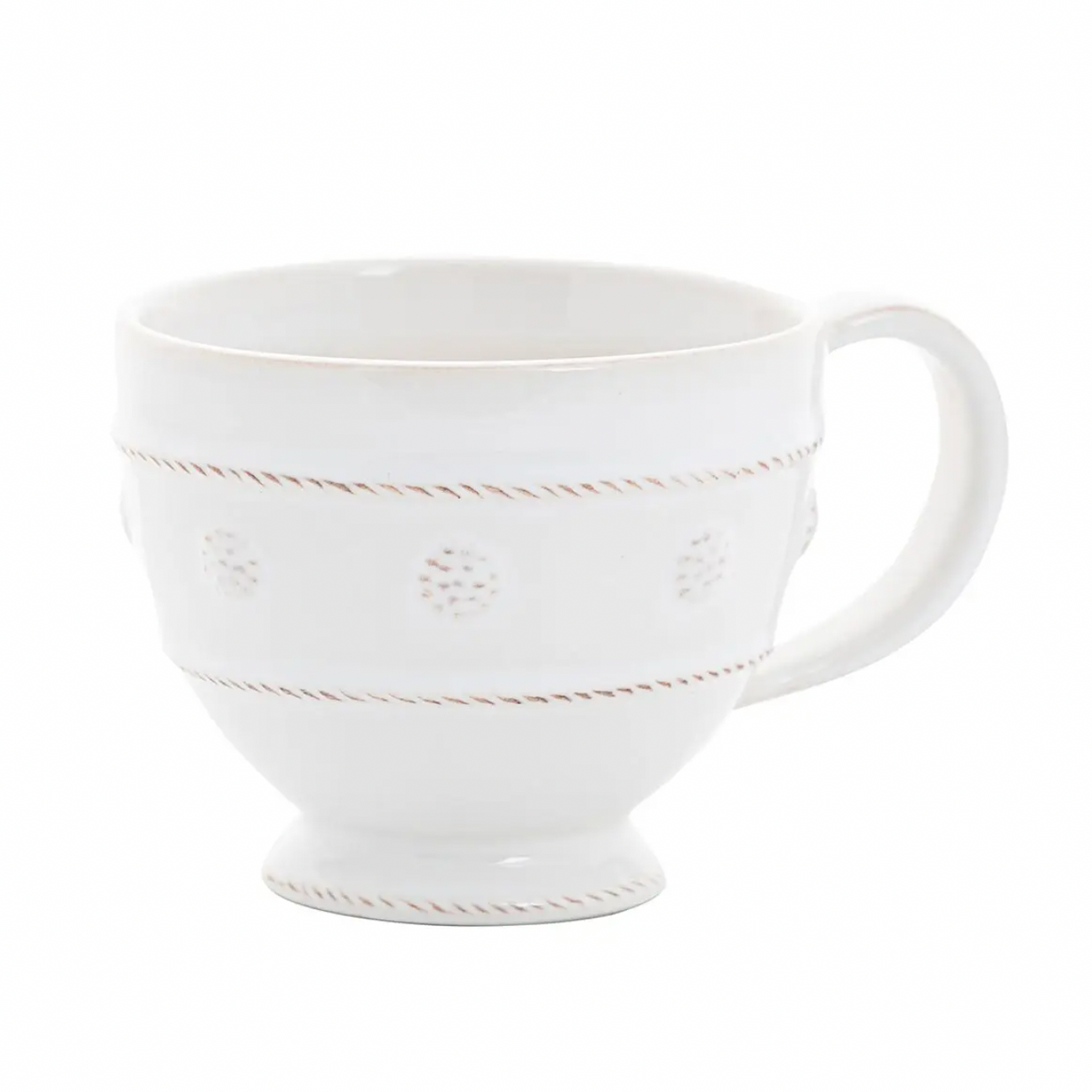 Juliska Berry & Thread Breakfast Cup - Whitewash