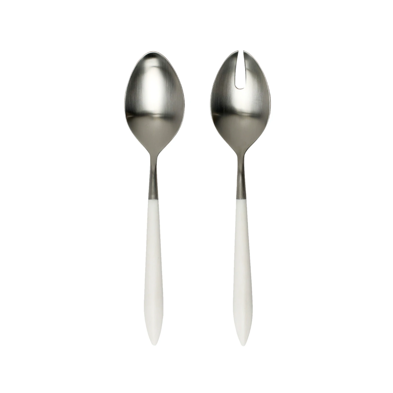 VIETRI Ares Argento & White Salad Serving Set