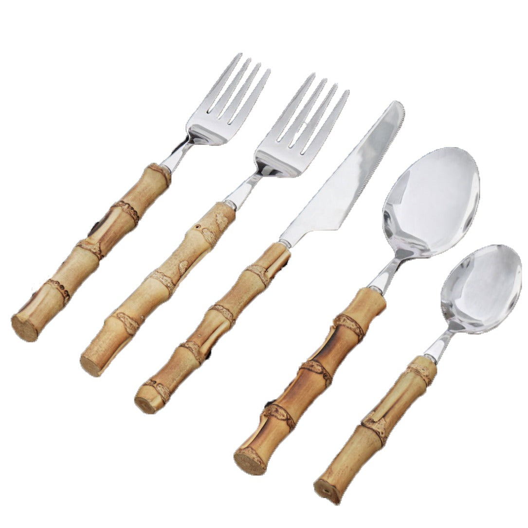 Beatriz Ball VIDA Bamboo Flatware Set of 5
