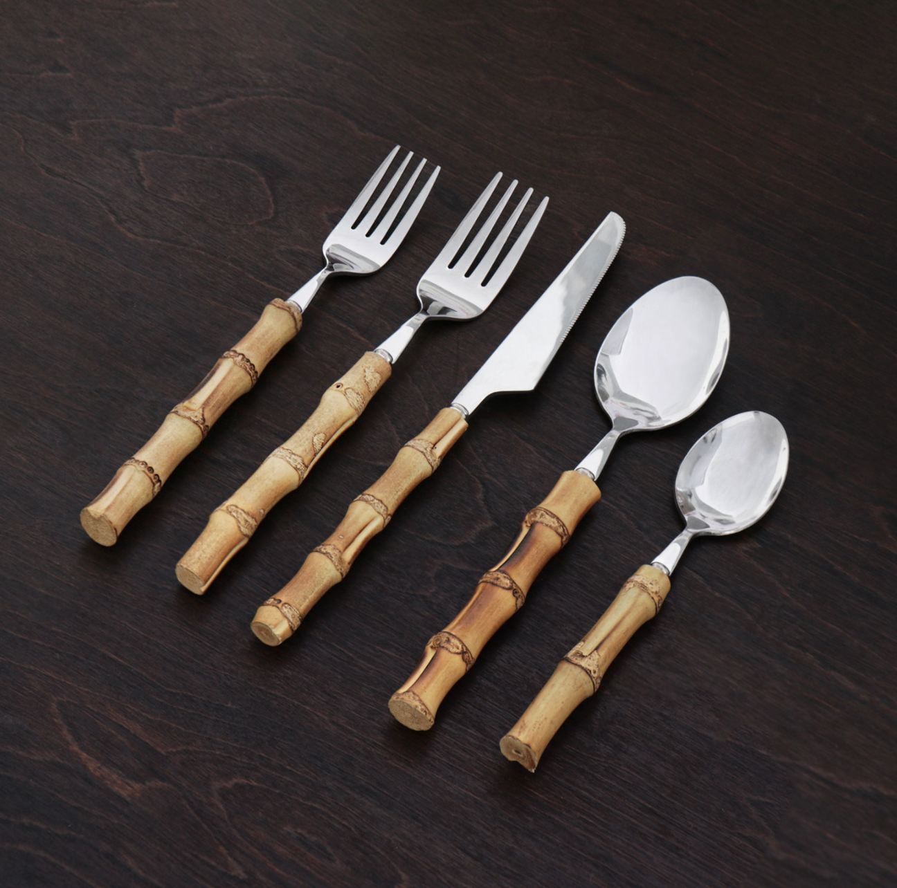 Beatriz Ball VIDA Bamboo Flatware Set of 5