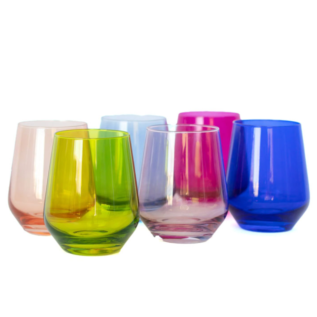 Stemless Wine Glasses - Classic