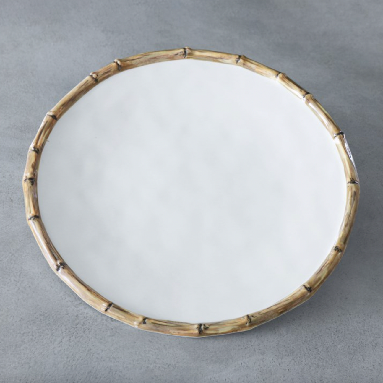 Beatriz Ball Melamine Bamboo 11" Dinner Plate
