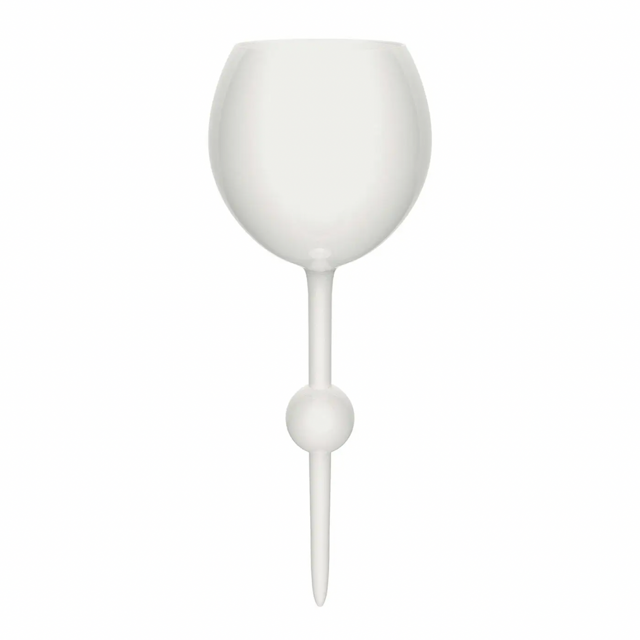 White Sand Round Beach Glass