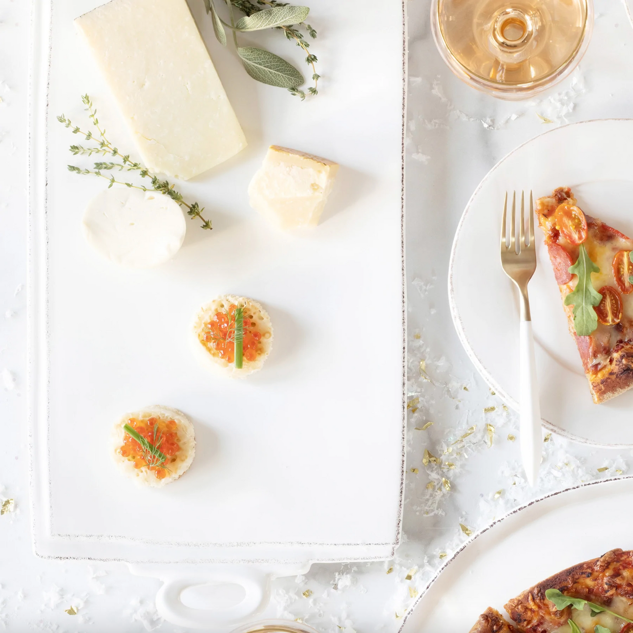 VIETRI Lastra Celebration Cheeseboard
