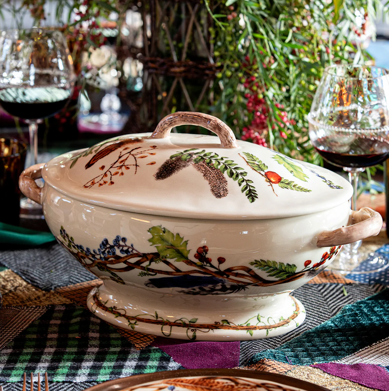 Juliska Forest Walk Café Au Lait Tureen