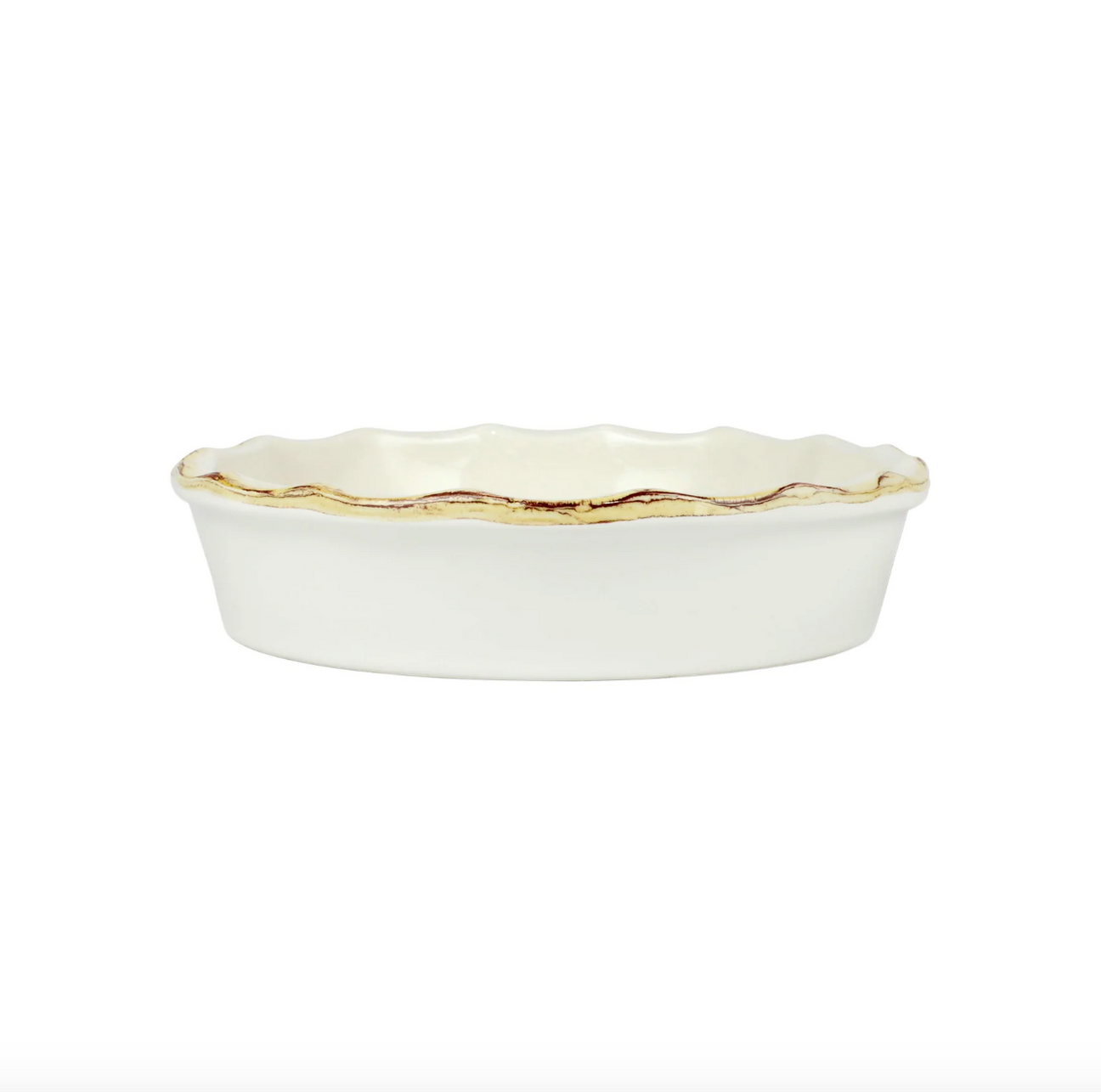 VIETRI White Italian Baker Pie Dish