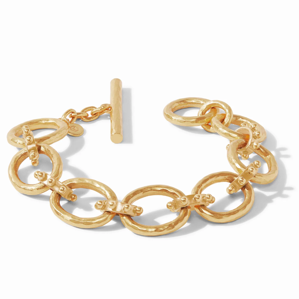 Julie Vos Soho Demi Link Gold Bracelet