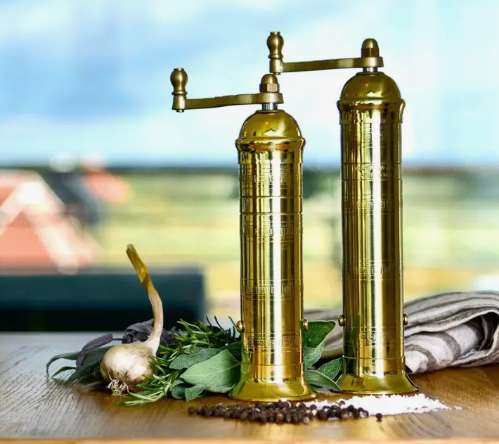 Brass Mill Pepper Grinder