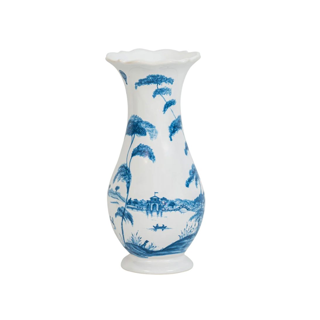 Juliska Country Estate Delft Blue Vase 9"