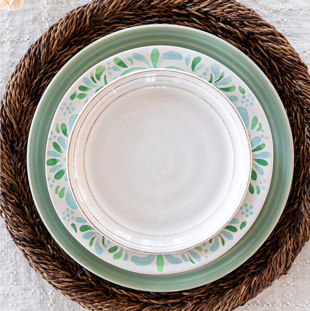 Juliska Bilbao Whitewash Side/Cocktail Plate