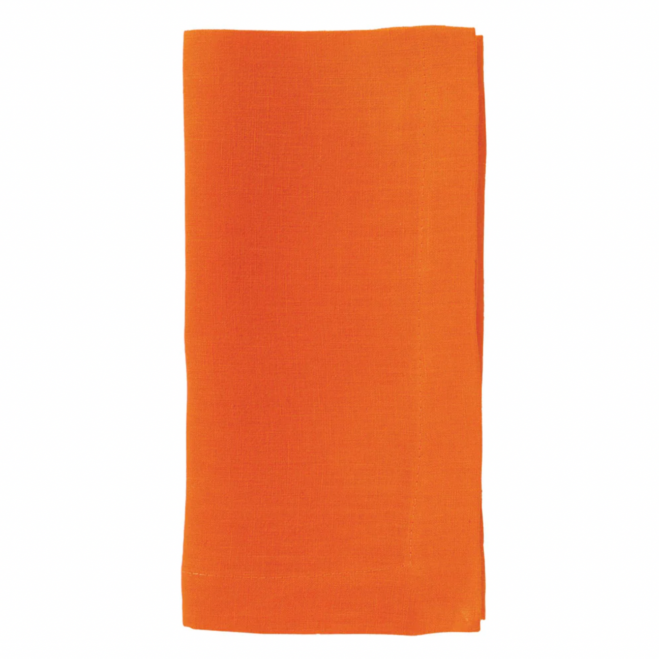 "No Iron" Tangerine Riviera Dinner Napkin