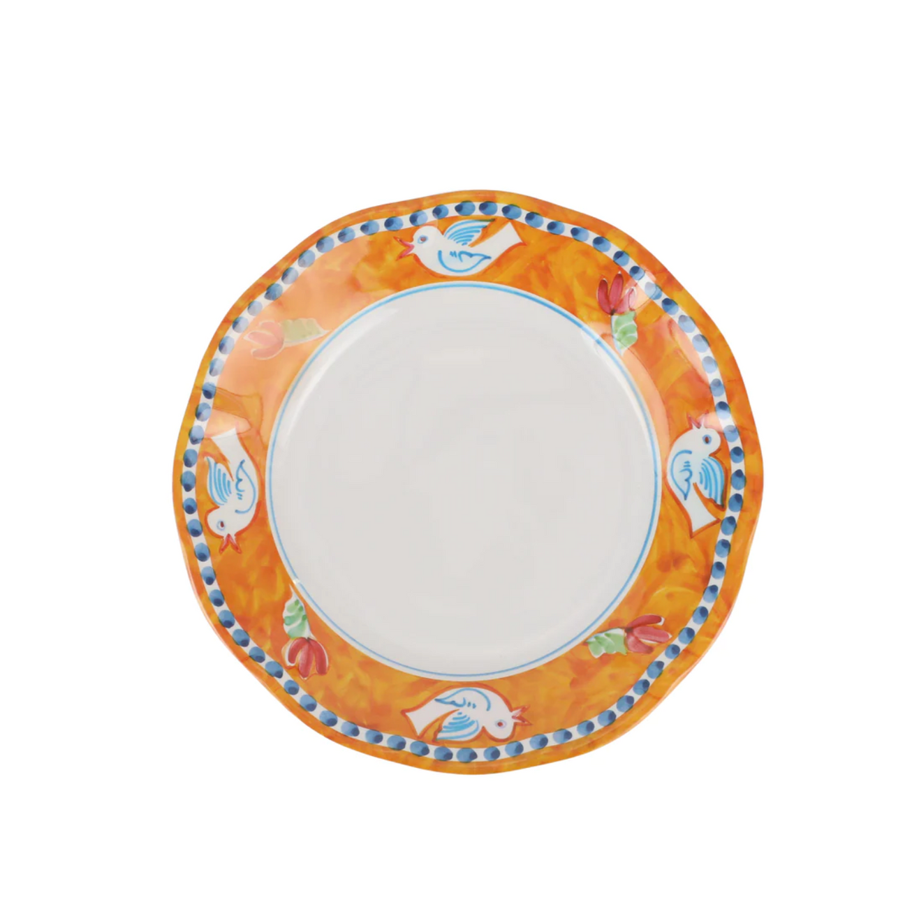 VIETRI Melamine Campagna Uccello Salad Plate