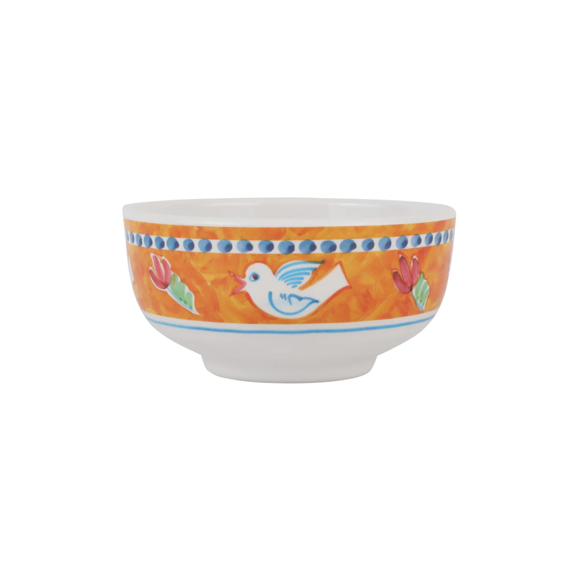 VIETRI Melamine Campagna Uccello Cereal Bowl
