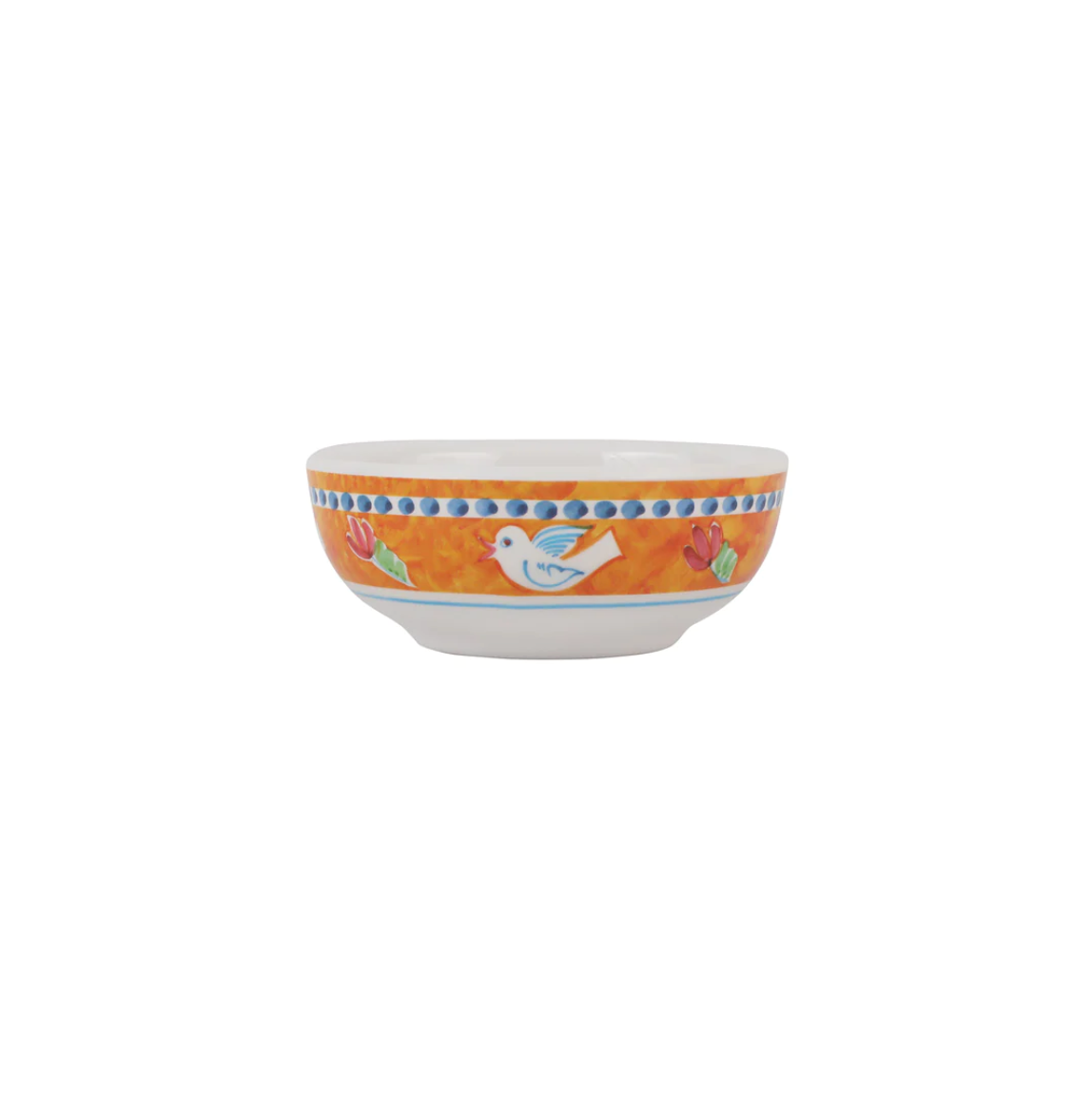 VIETRI Melamine Campagna Uccello Olive Oil Bowl