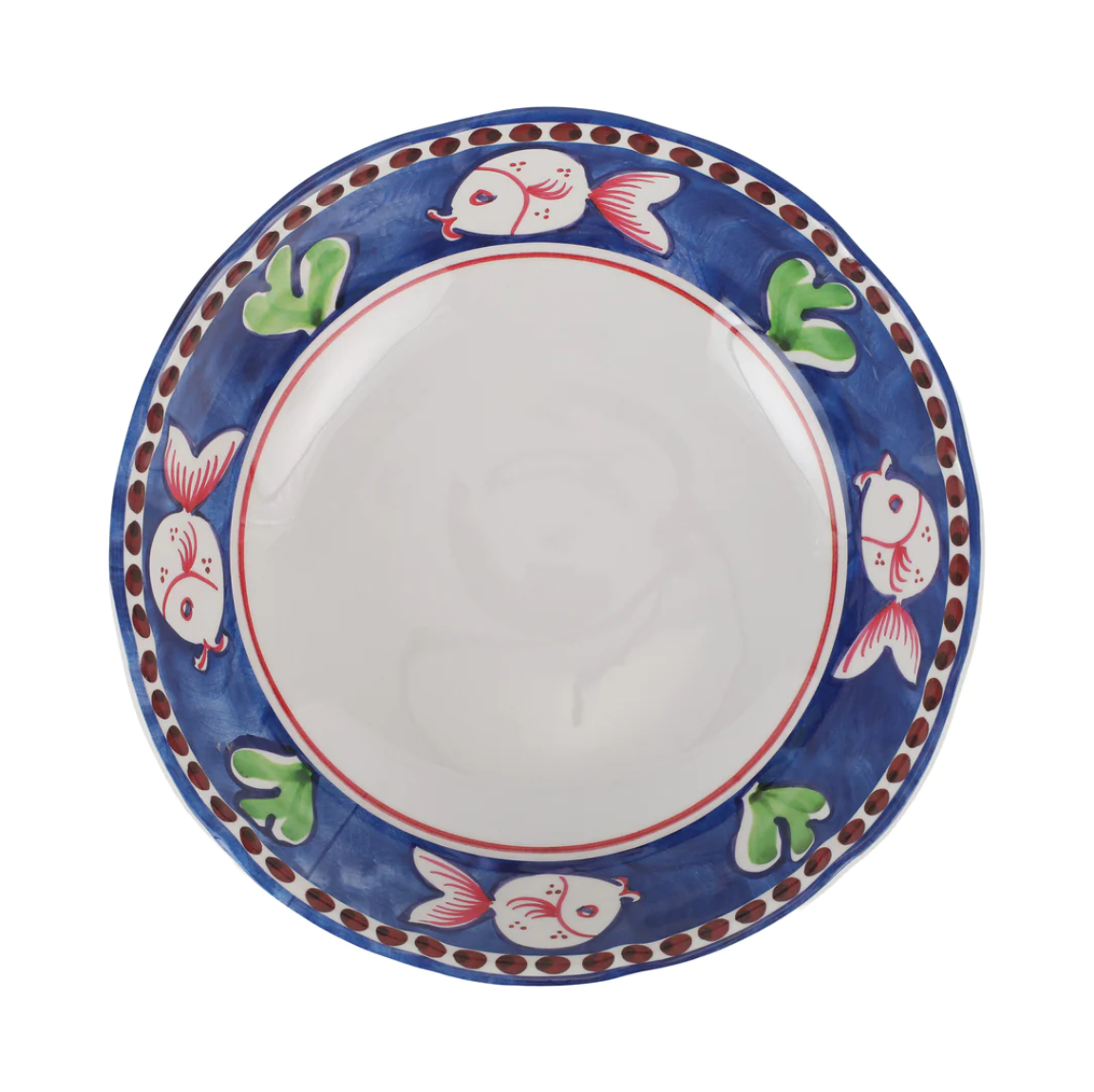 VIETRI Melamine Campagna Pesce Serving Bowl