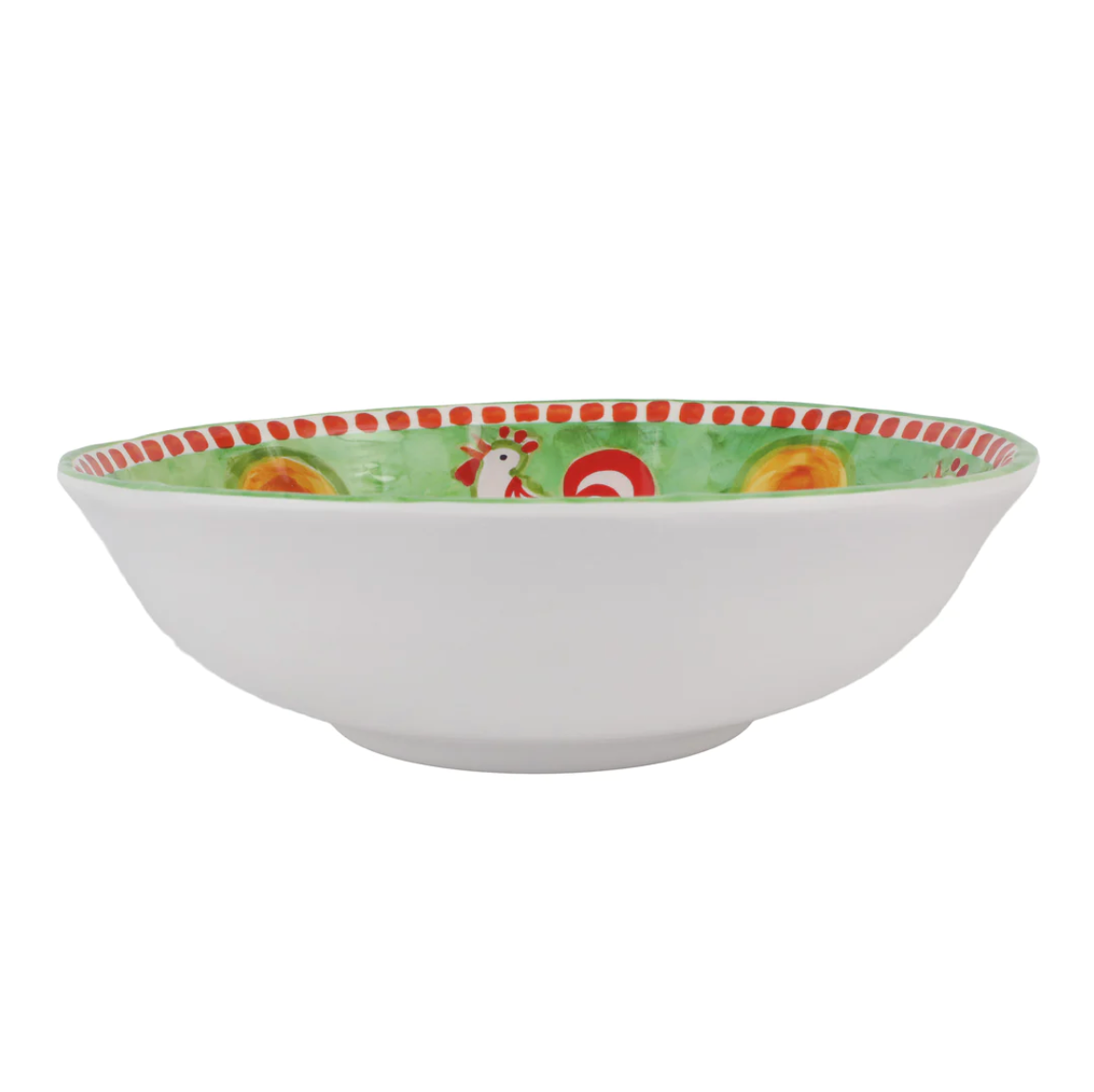 VIETRI Melamine Campagna Gallina Serving Bowl