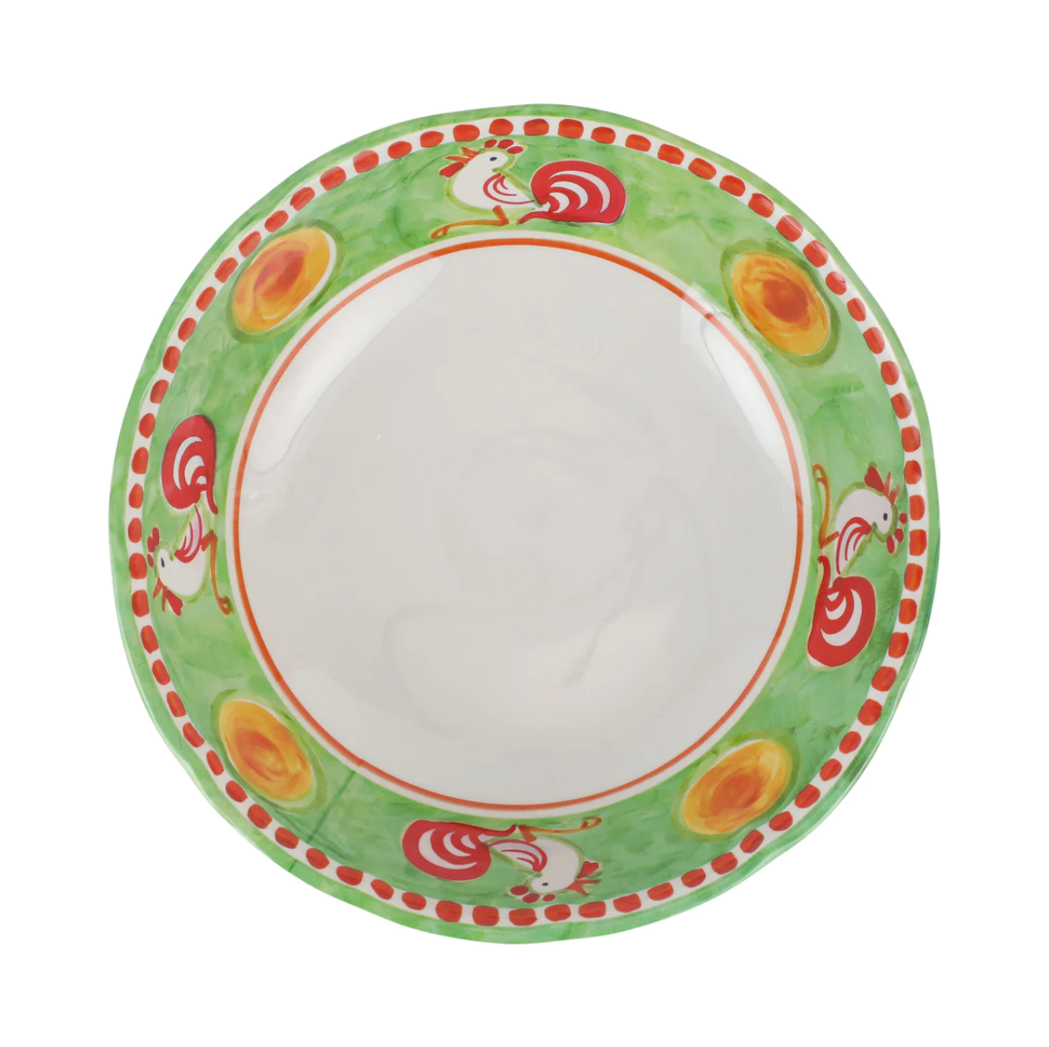 VIETRI Melamine Campagna Gallina Serving Bowl