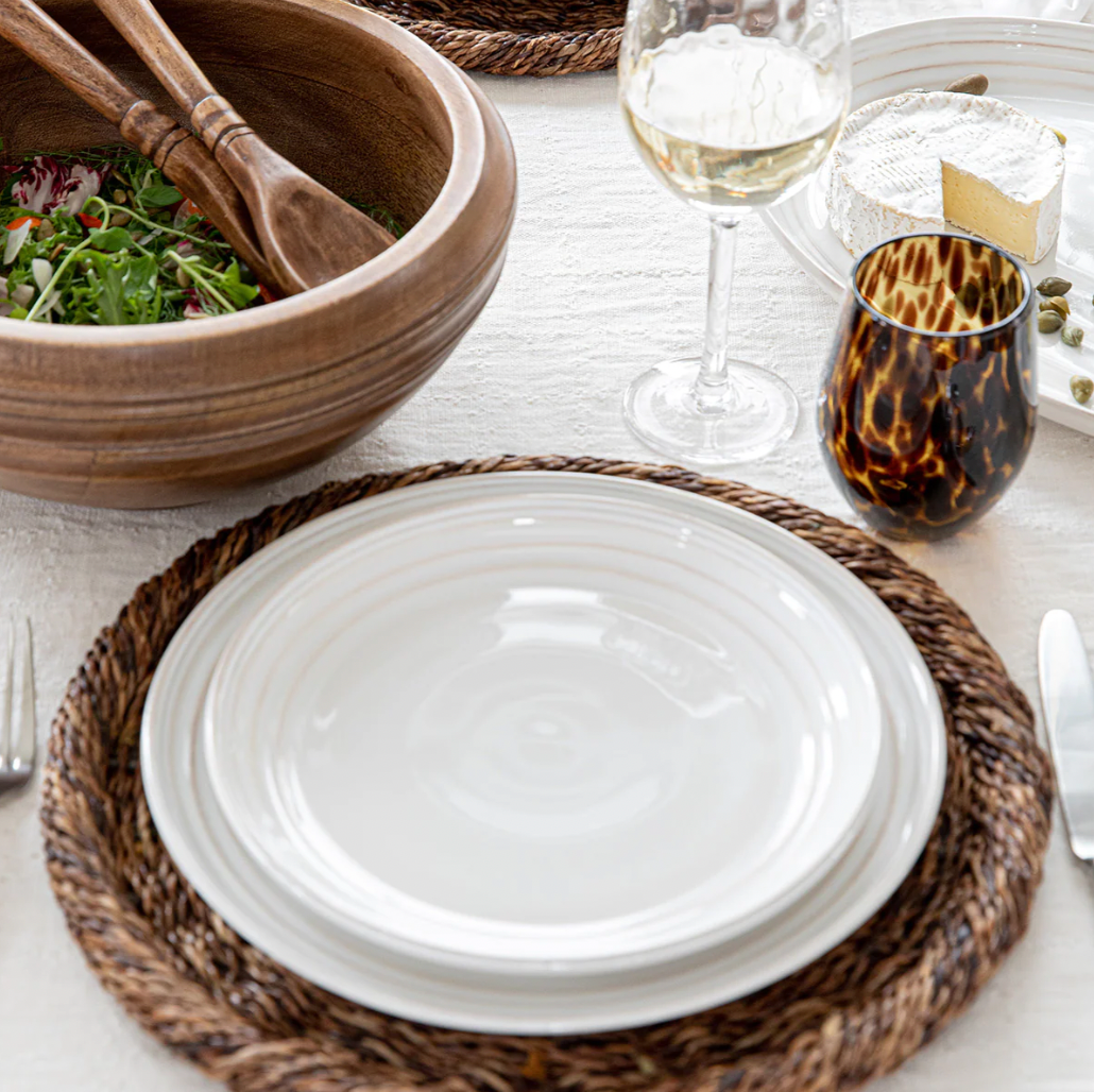 Juliska Bilbao Whitewash Salad Plate