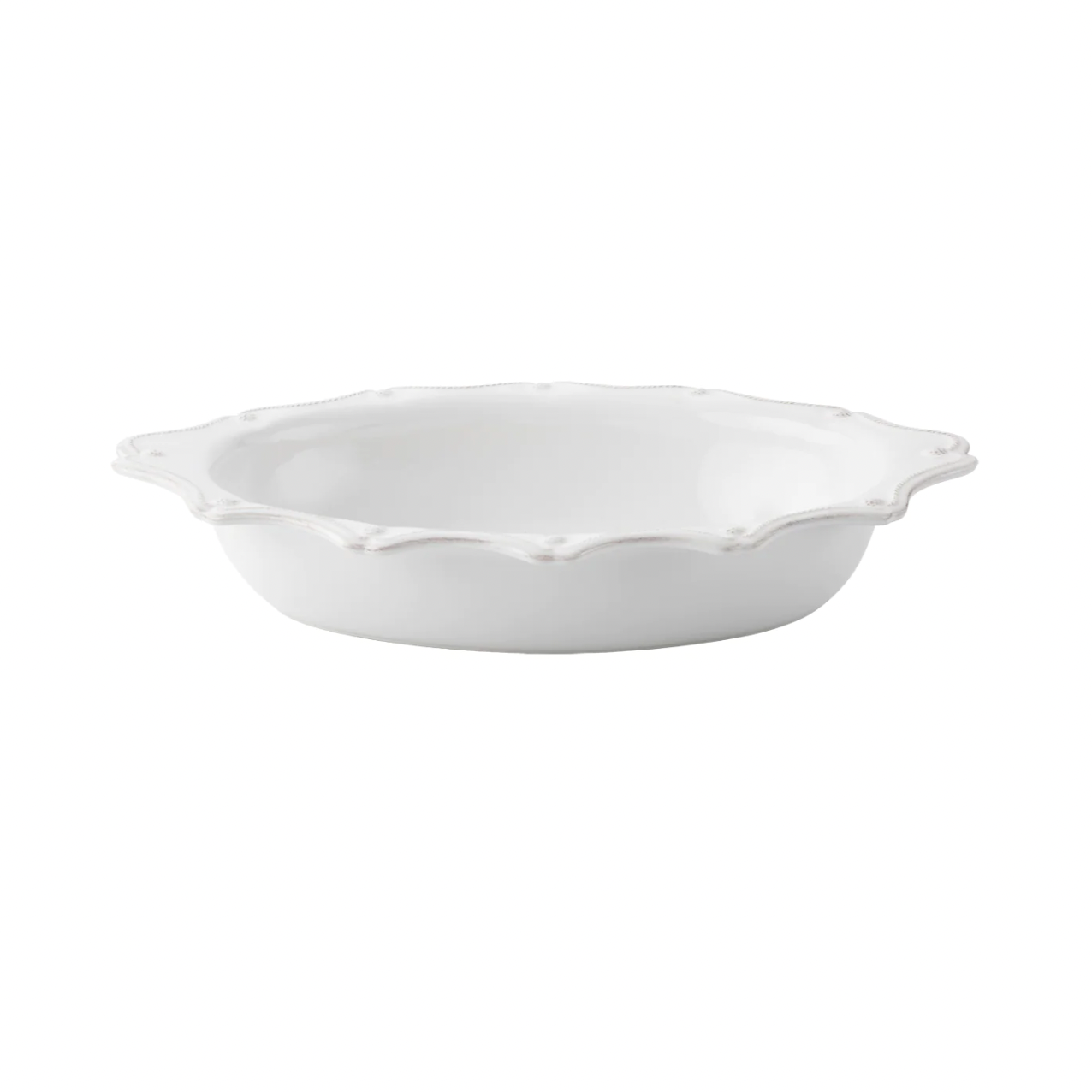 Juliska Berry & Thread 18" Oval Baker, Whitewash