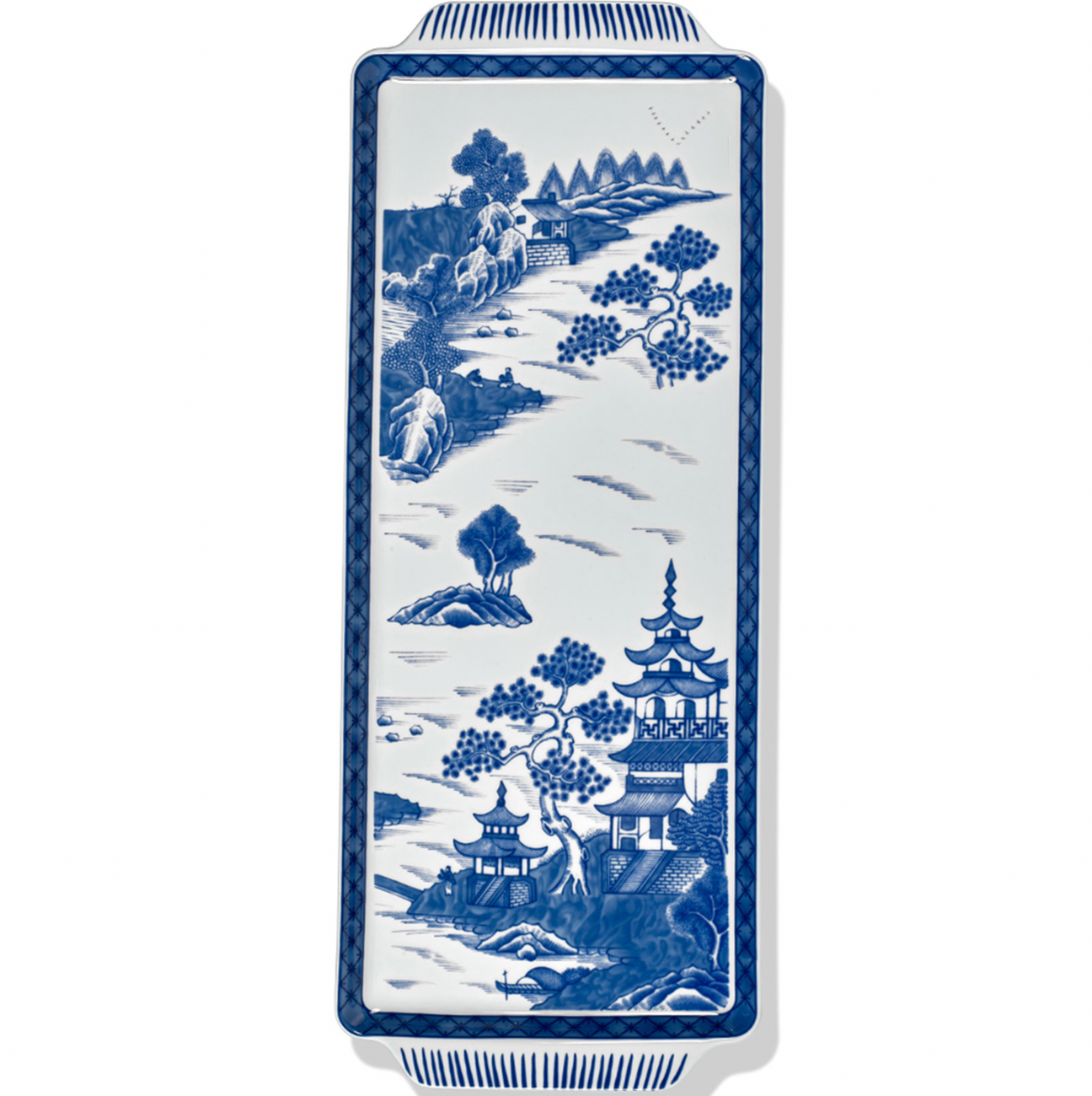 Mottahedeh Blue Canton Sandwich Tray