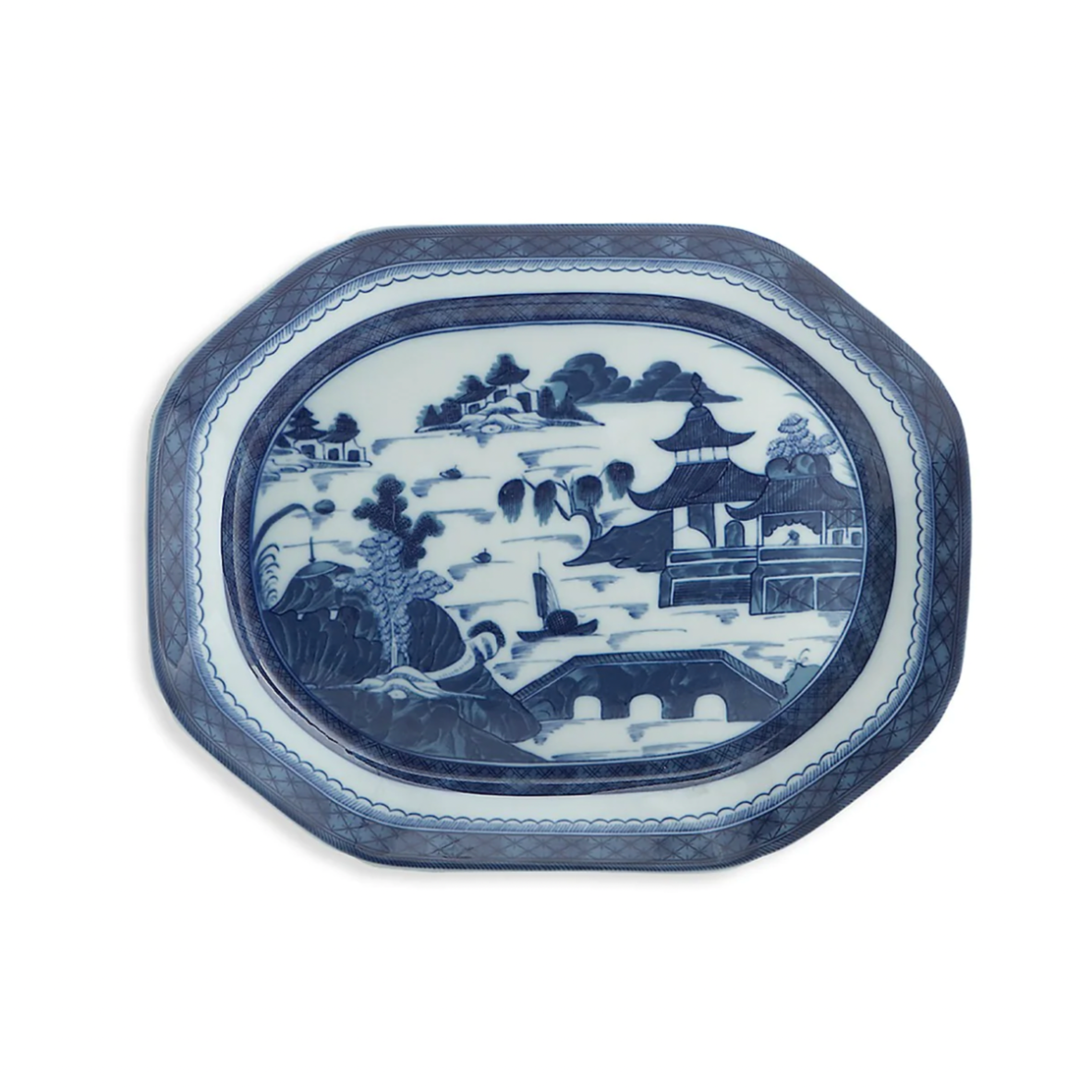 Mottahedeh Blue Canton Small Platter