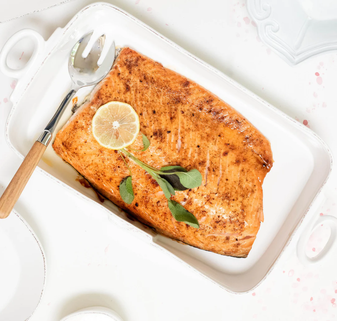 VIETRI Lastra White Rectangular Baker