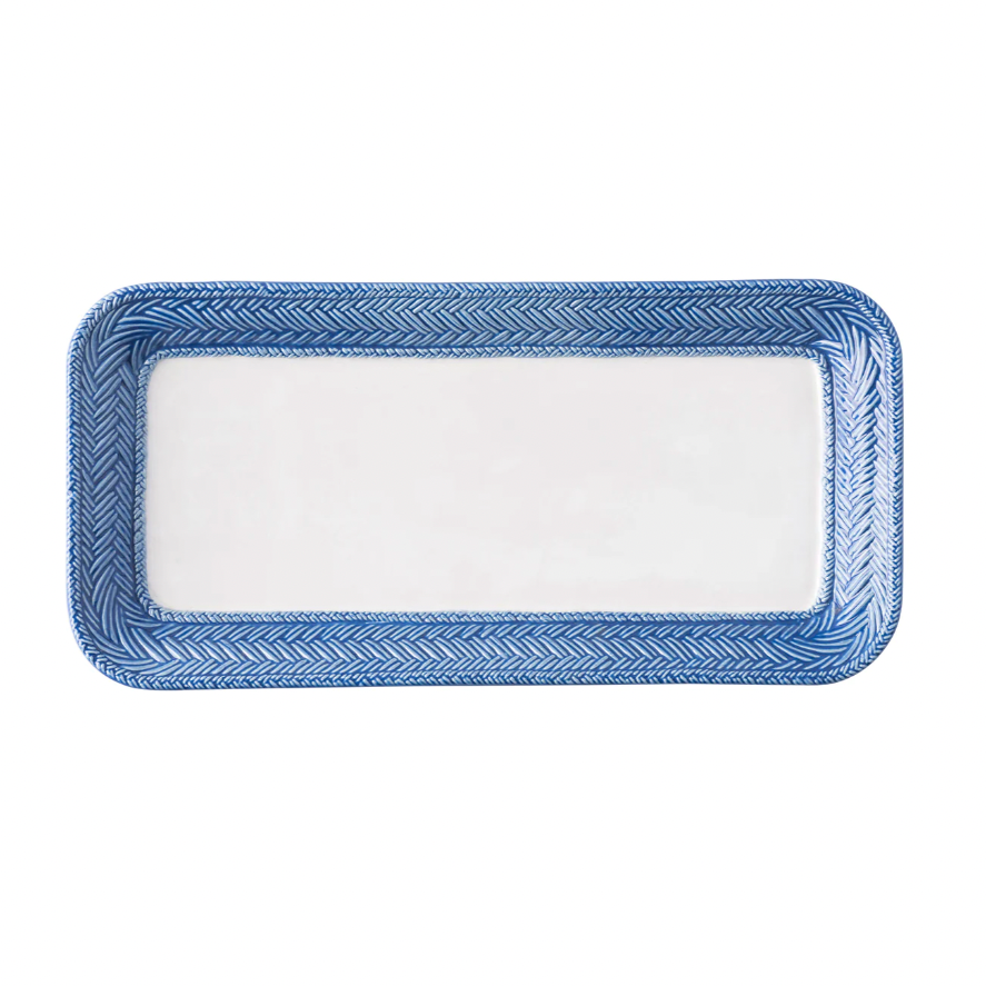 Juliska Le Panier White/Delft Hostess Tray