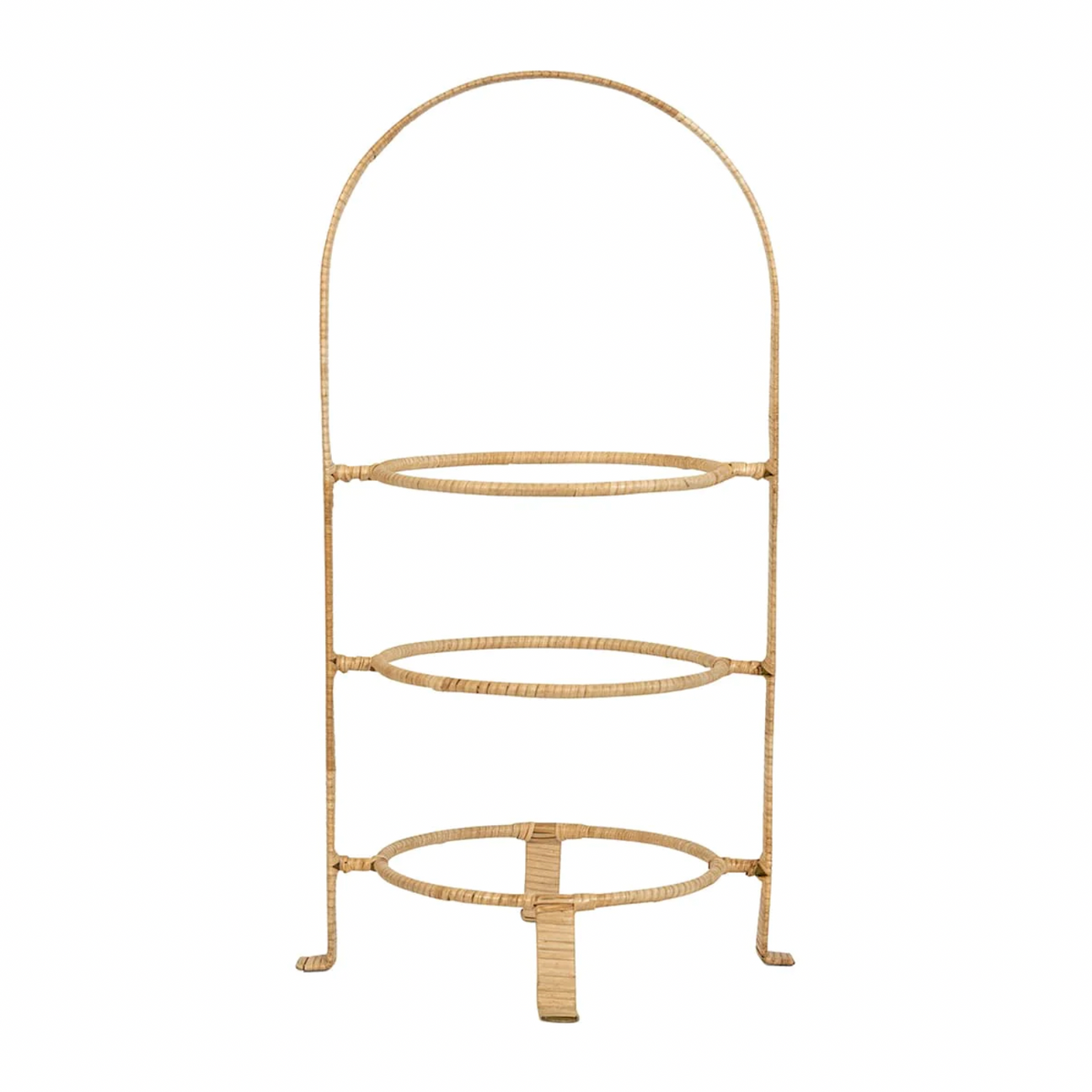 Juliska Provence Rattan Three Tiered Plate Server