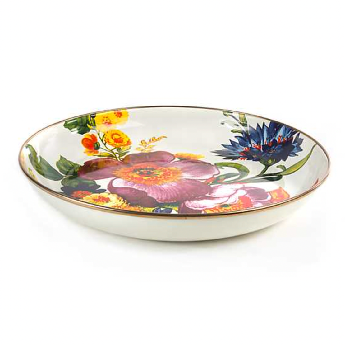 MacKenzie Childs Flower Market Enamel Abundant Bowl