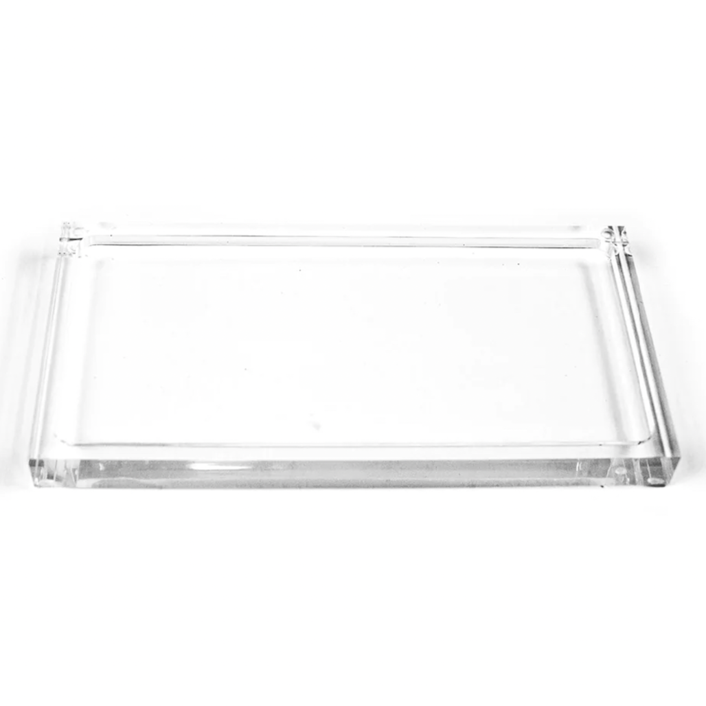 Lucite Soap & Lotion Tray