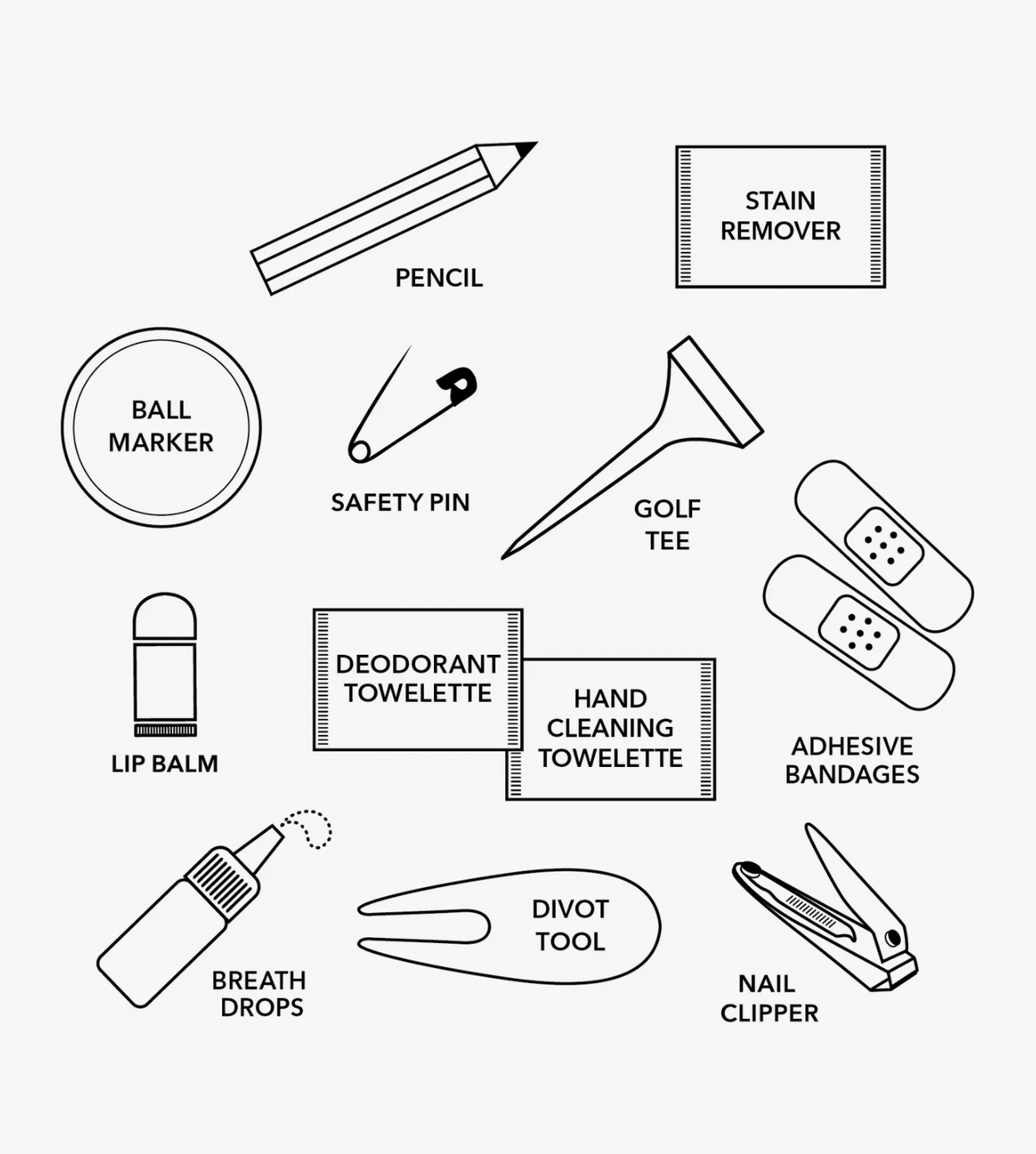 Personal Golf Kit