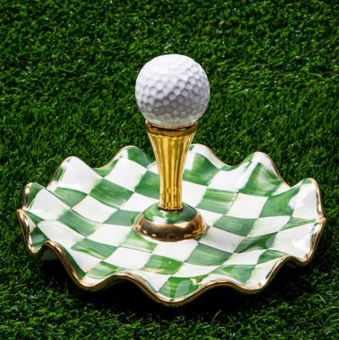 MacKenzie Childs Tee Time Dish