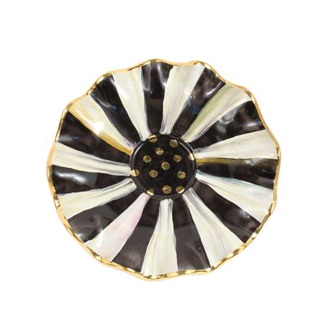 MacKenzie Childs Courtly Check Saucer
