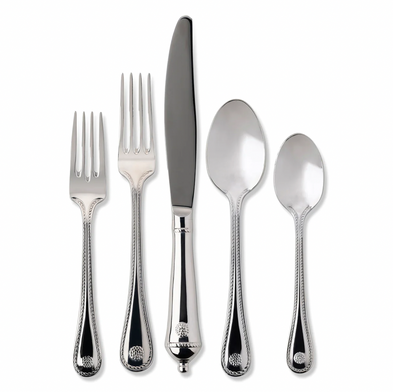 Juliska 5 Piece Berry & Thread Polished Flatware Set