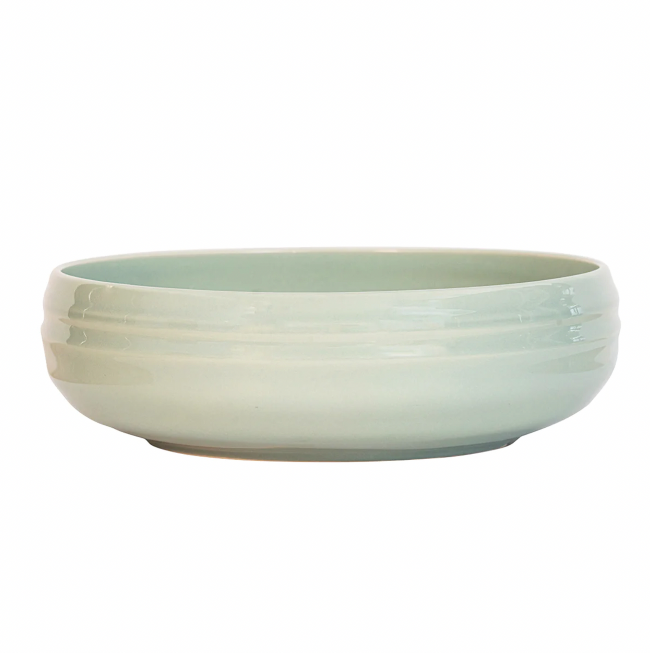 Juliska Bilbao Sage Green Serving Bowl 12"