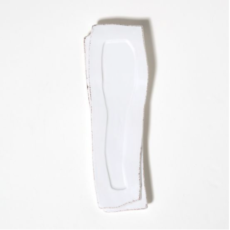 VIETRI Lastra White Spoon Rest