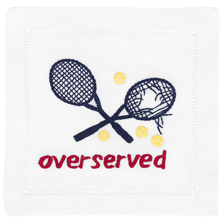 "Overserved" Cocktail Napkin Set - Waiting On Martha - 2