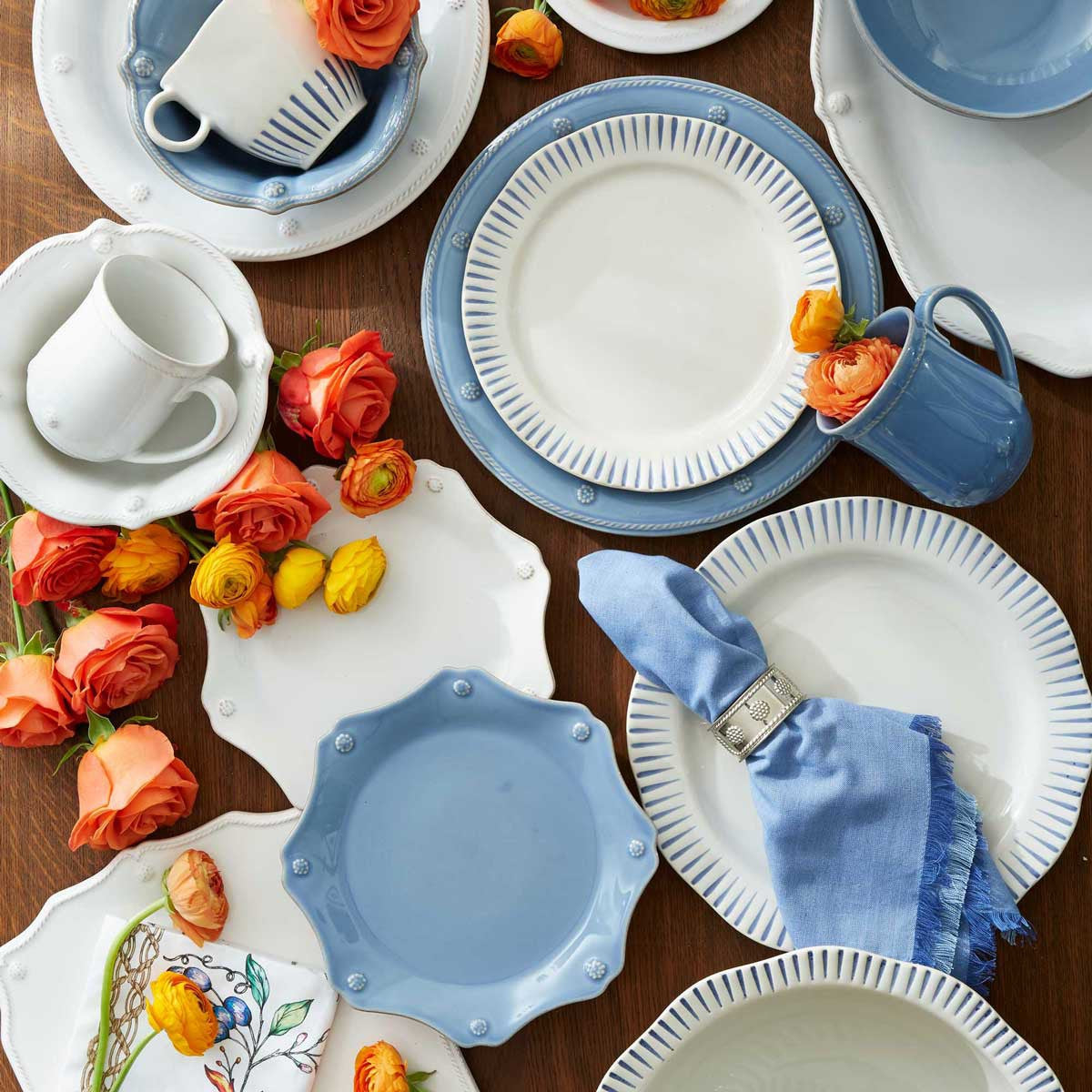 Juliska Berry & Thread Chambray Mug