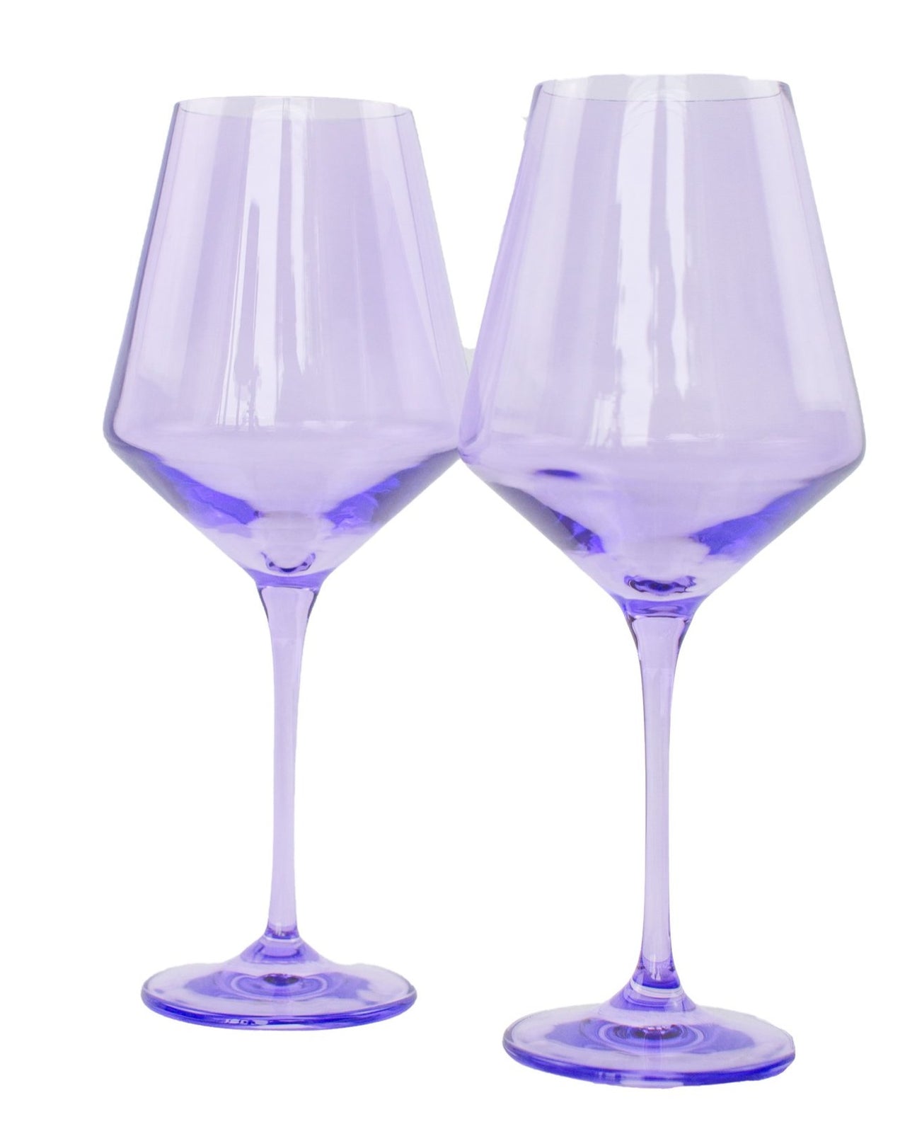 Estelle Lavender Wine Glasses