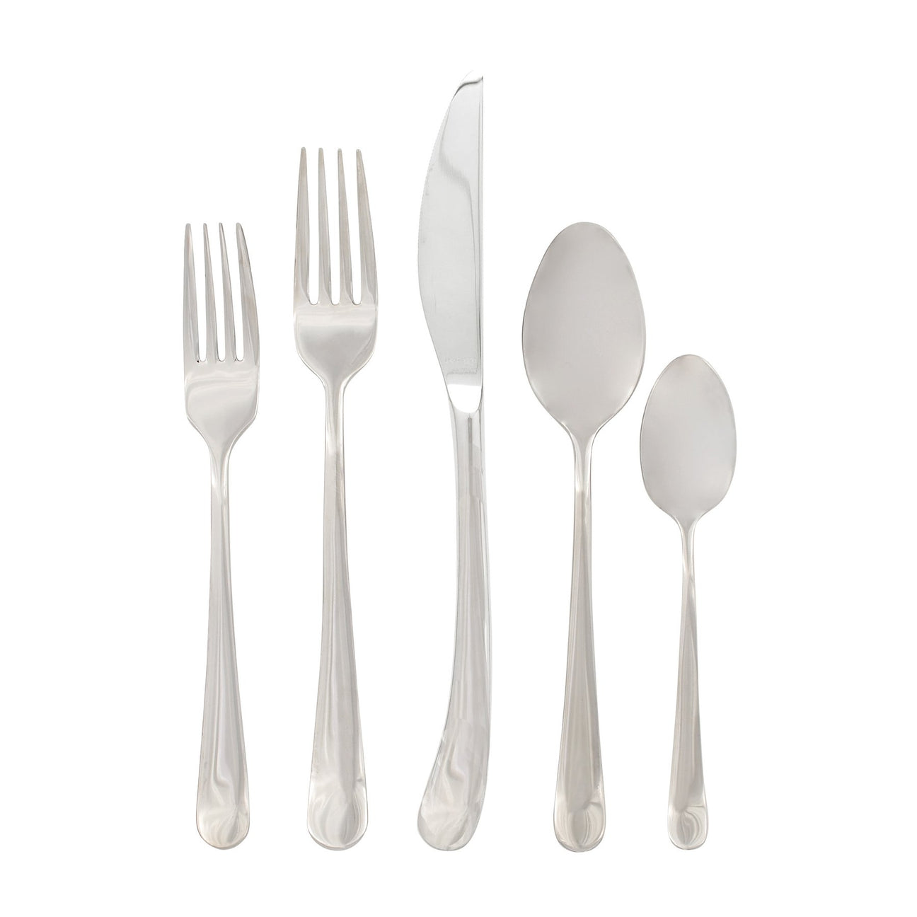 VIETRI Settimocielo Stainless Steel Five Piece Place Setting