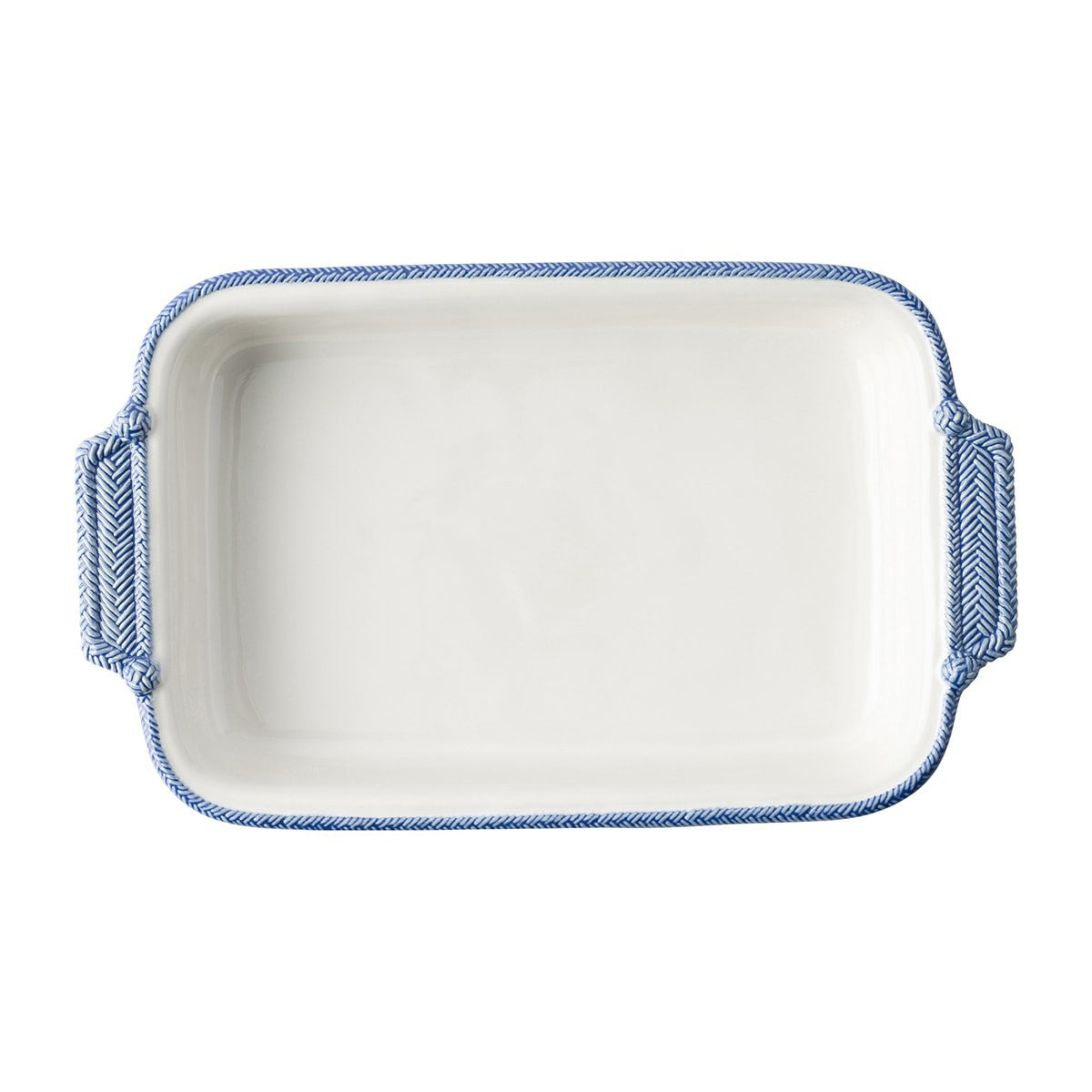Juliska Le Panier White/Delft Rectangular Baker