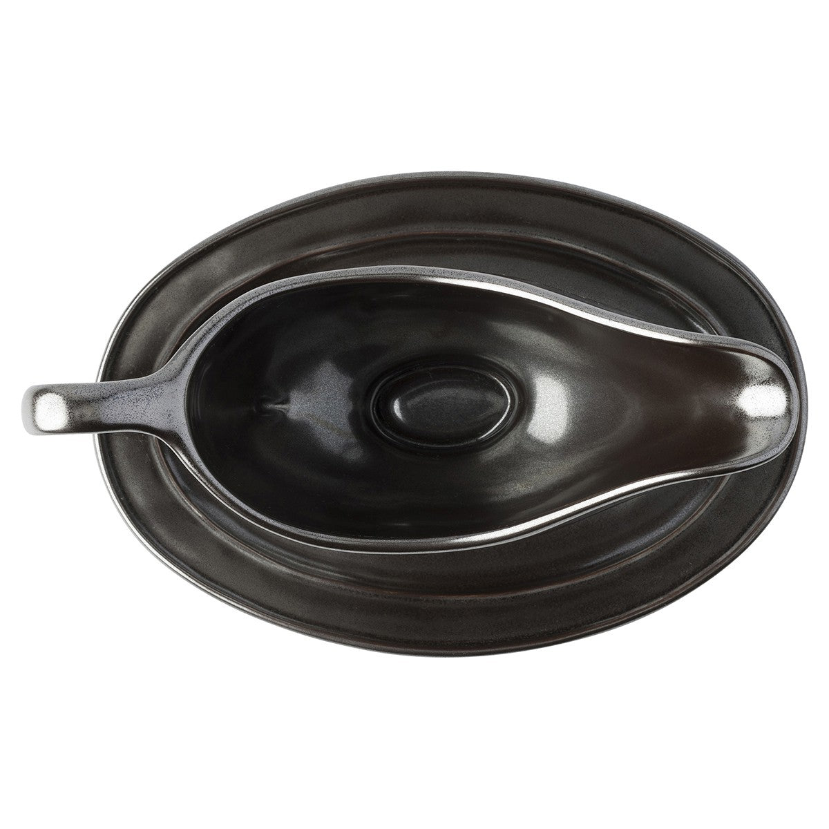 Juliska Pewter Sauce Boat